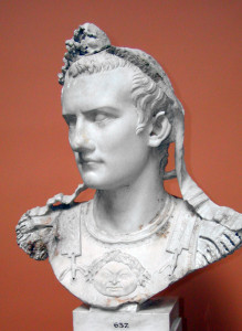 Byste av keiser Caligula